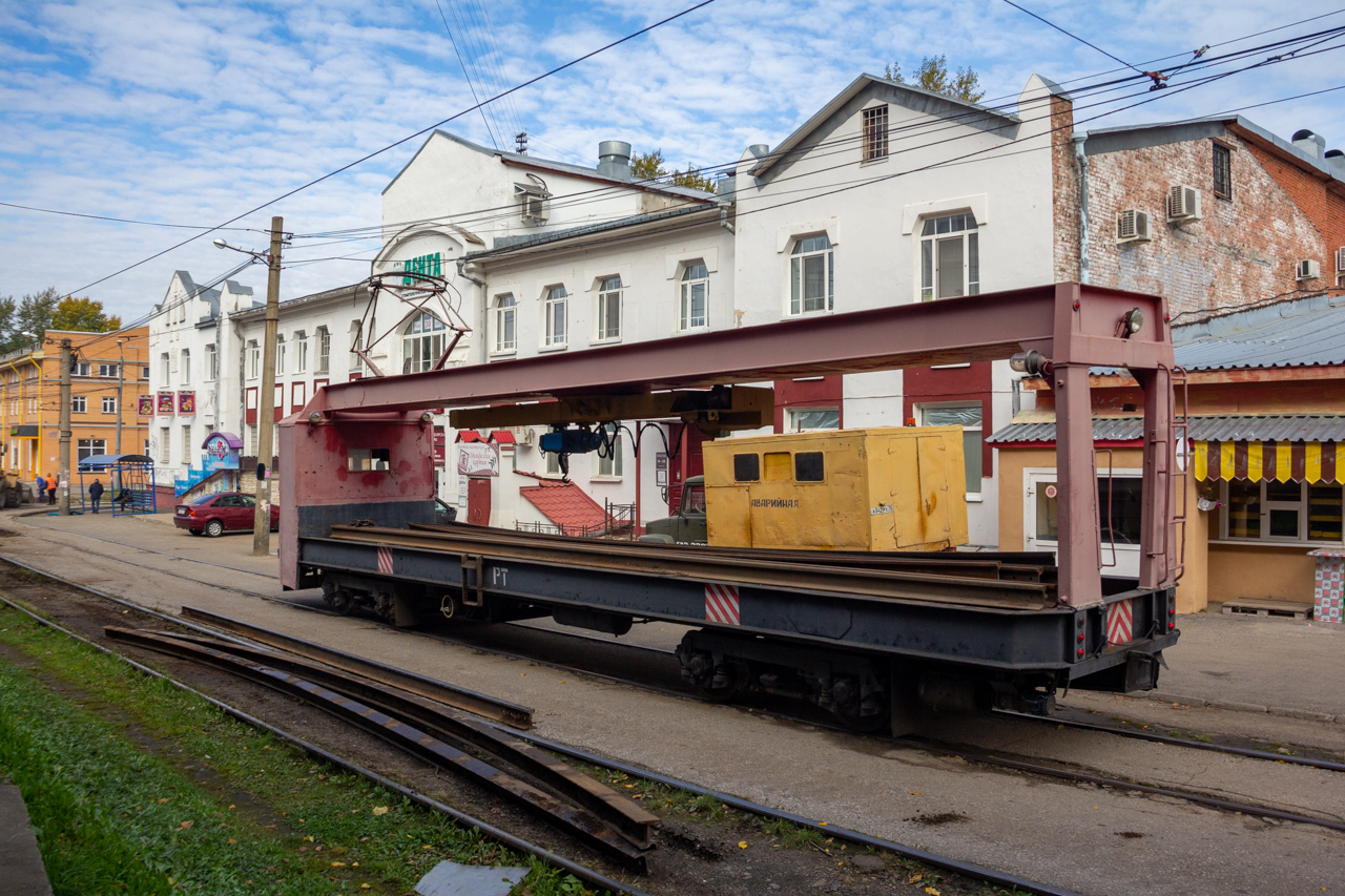 Tomsk, TK-28 Nr. РТ; Tomsk — Repairs of tram tracks and catenary