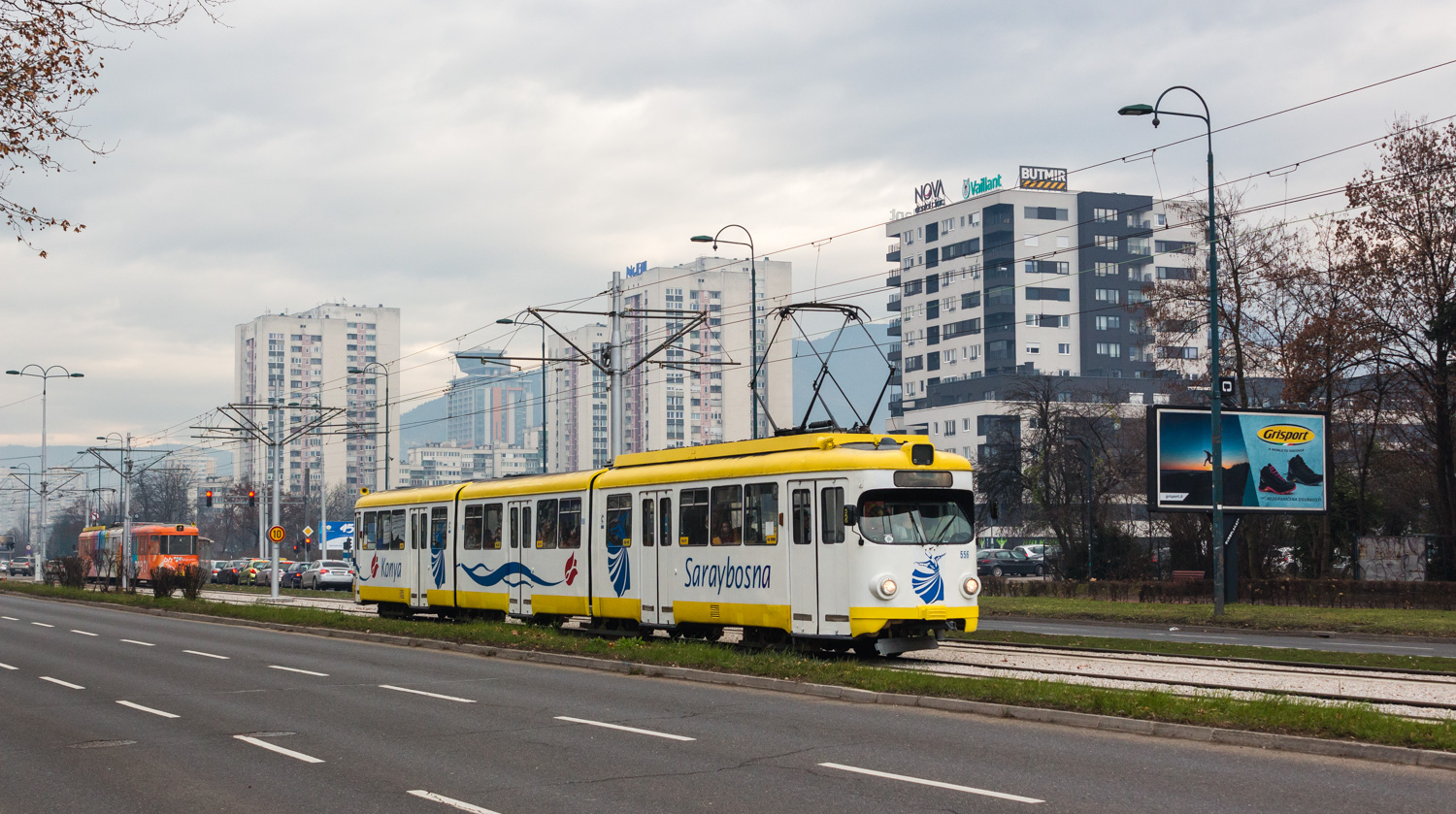Сараево, Duewag GT8 № 556