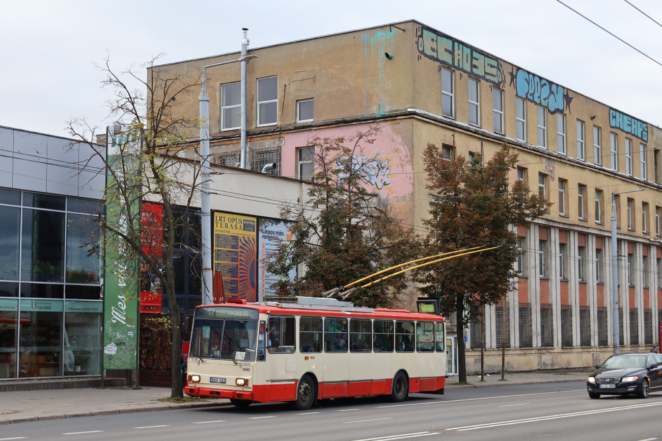 Vilnius, Škoda 14Tr17/6M № 1662 Vilnius, Škoda 14Tr17/6M № 1662