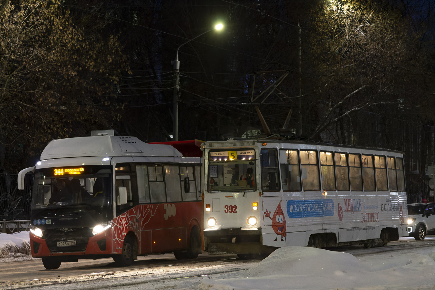 Пермь, 71-605 (КТМ-5М3) № 392