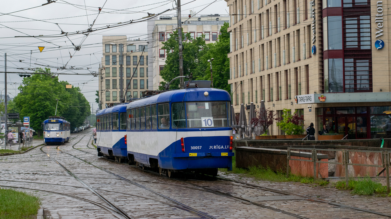 Рига, Tatra T3A № 30057