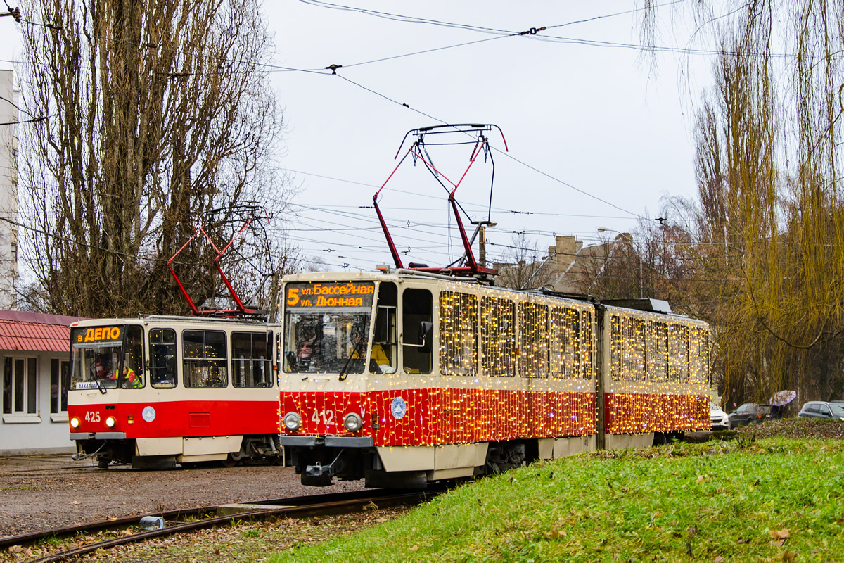 Калининград, Tatra KT4SU № 412