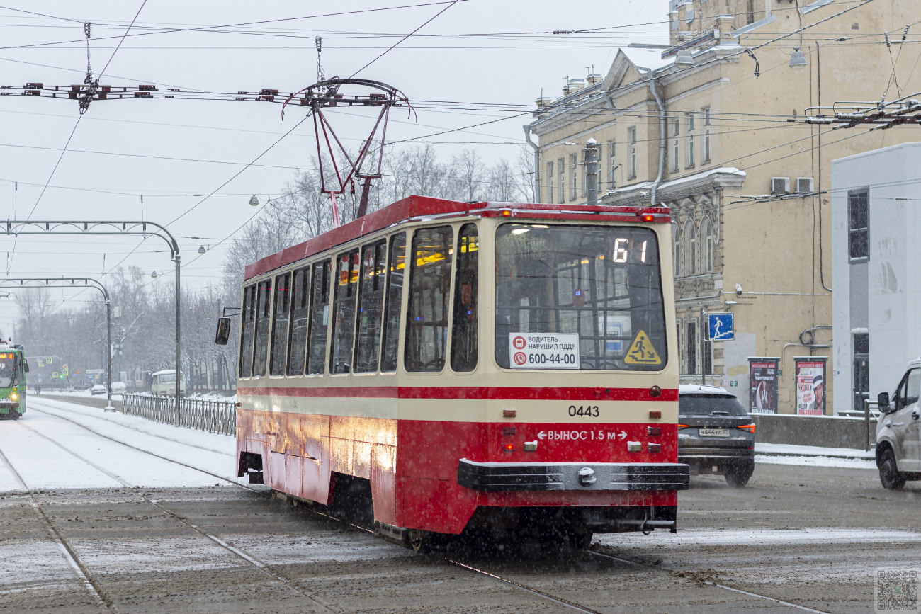 Санкт-Петербург, 71-134К (ЛМ-99К) № 0443