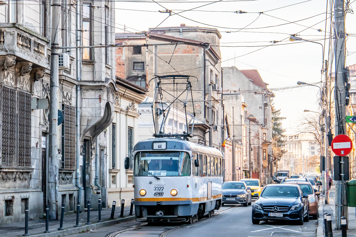 Бухарест - Илфов, Tatra T4R № 3322