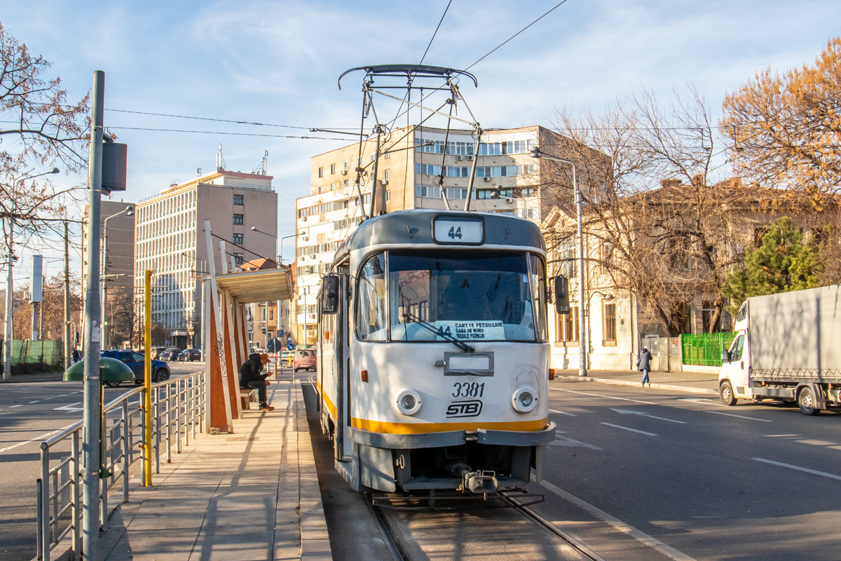Бухарест - Илфов, Tatra T4R № 3381