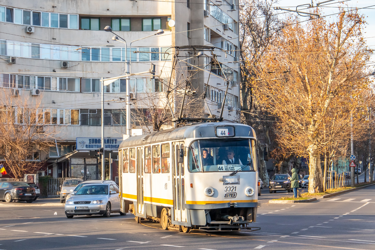 Бухарест - Илфов, Tatra T4R № 3321