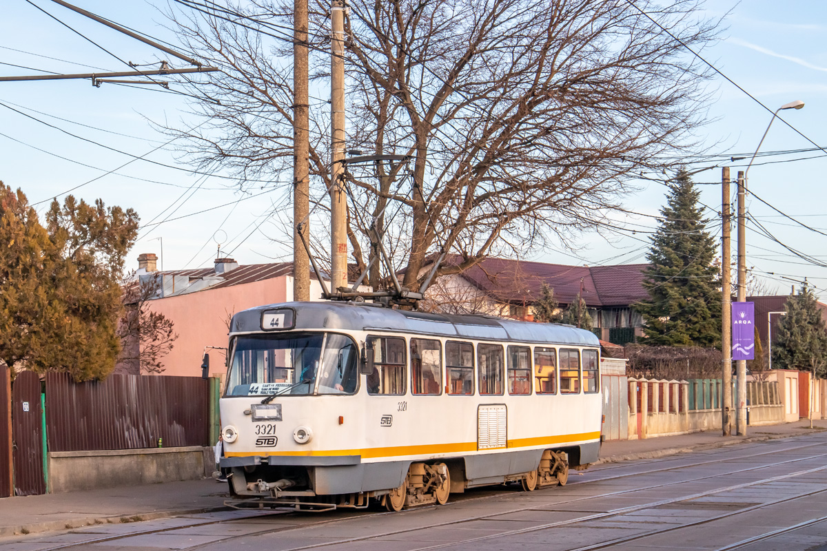 Бухарест - Илфов, Tatra T4R № 3321