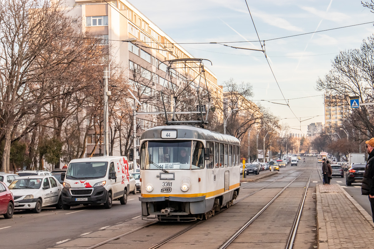 Бухарест - Илфов, Tatra T4R № 3381