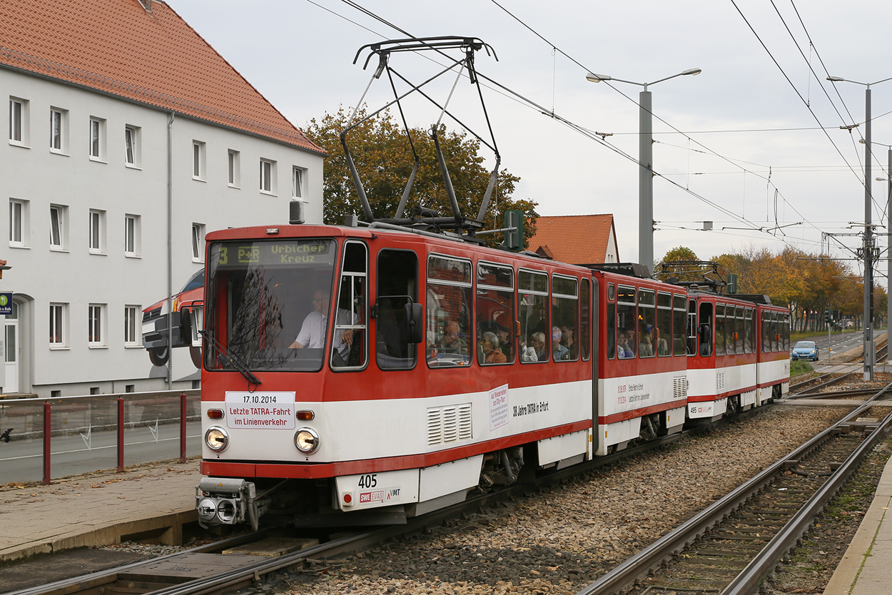 Эрфурт, Tatra KT4D-Z № 405