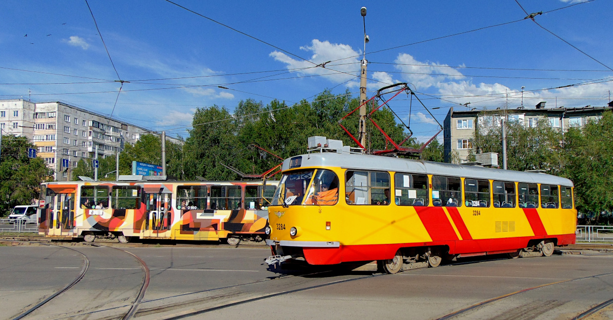Барнаул, Tatra T3SU КВР Барнаул № 3284