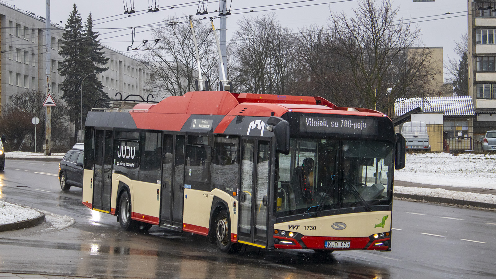 Вильнюс, Solaris Trollino IV 12 Škoda № 1730
