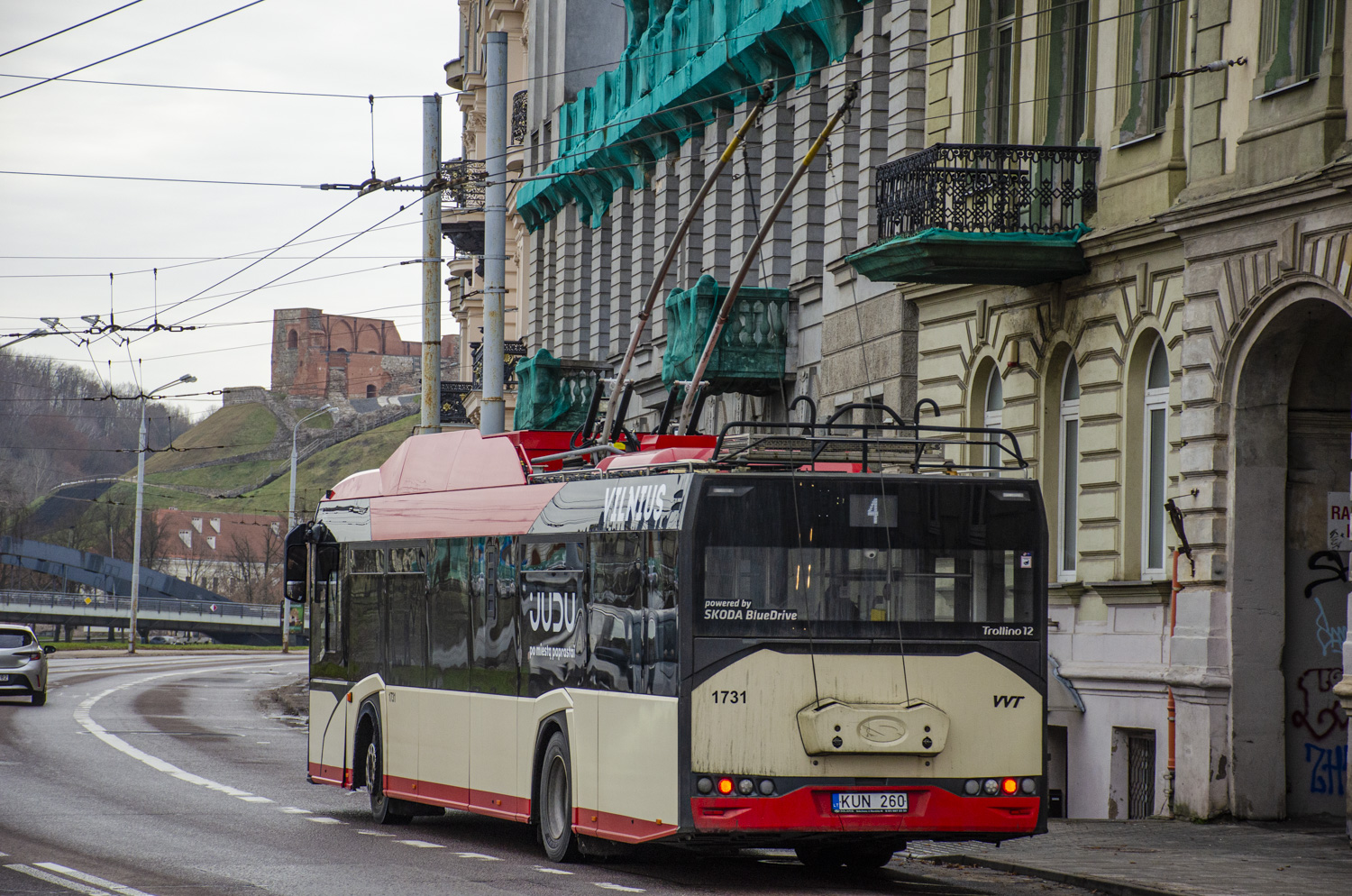 Вильнюс, Solaris Trollino IV 12 Škoda № 1731