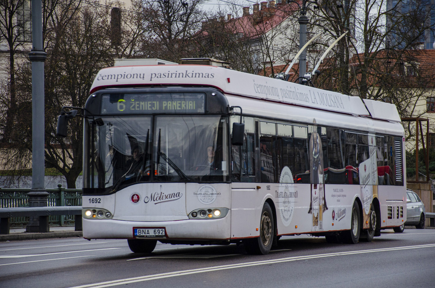 Vilnius, Solaris Trollino II 15 AC Nr. 1692