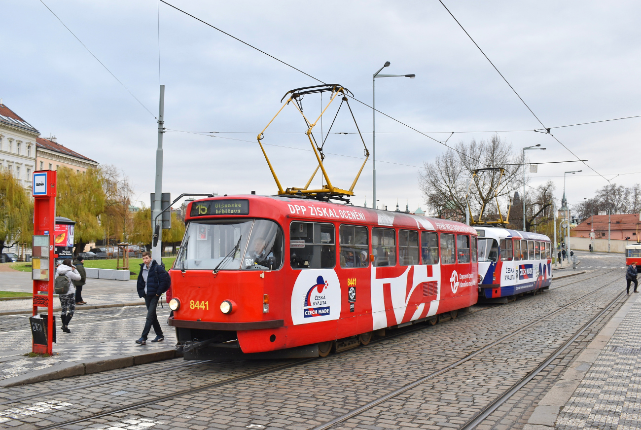 Прага, Tatra T3R.P № 8441
