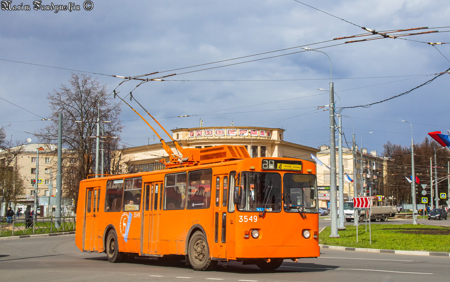 Нижний Новгород, Нижтролл (ЗиУ-682В) № 3549