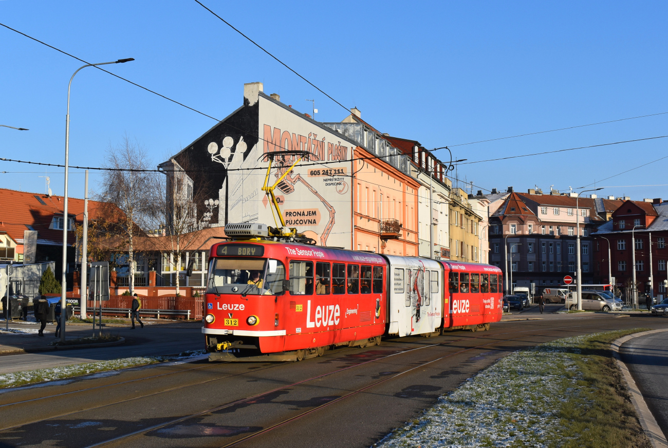 Пльзень, Tatra K3R-NT № 312