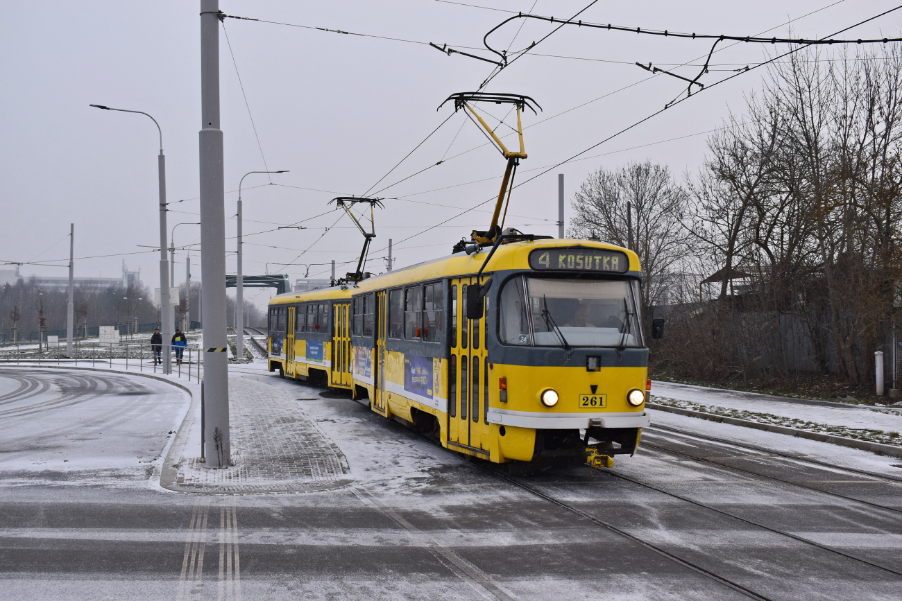 Пльзень, Tatra T3R.P № 261