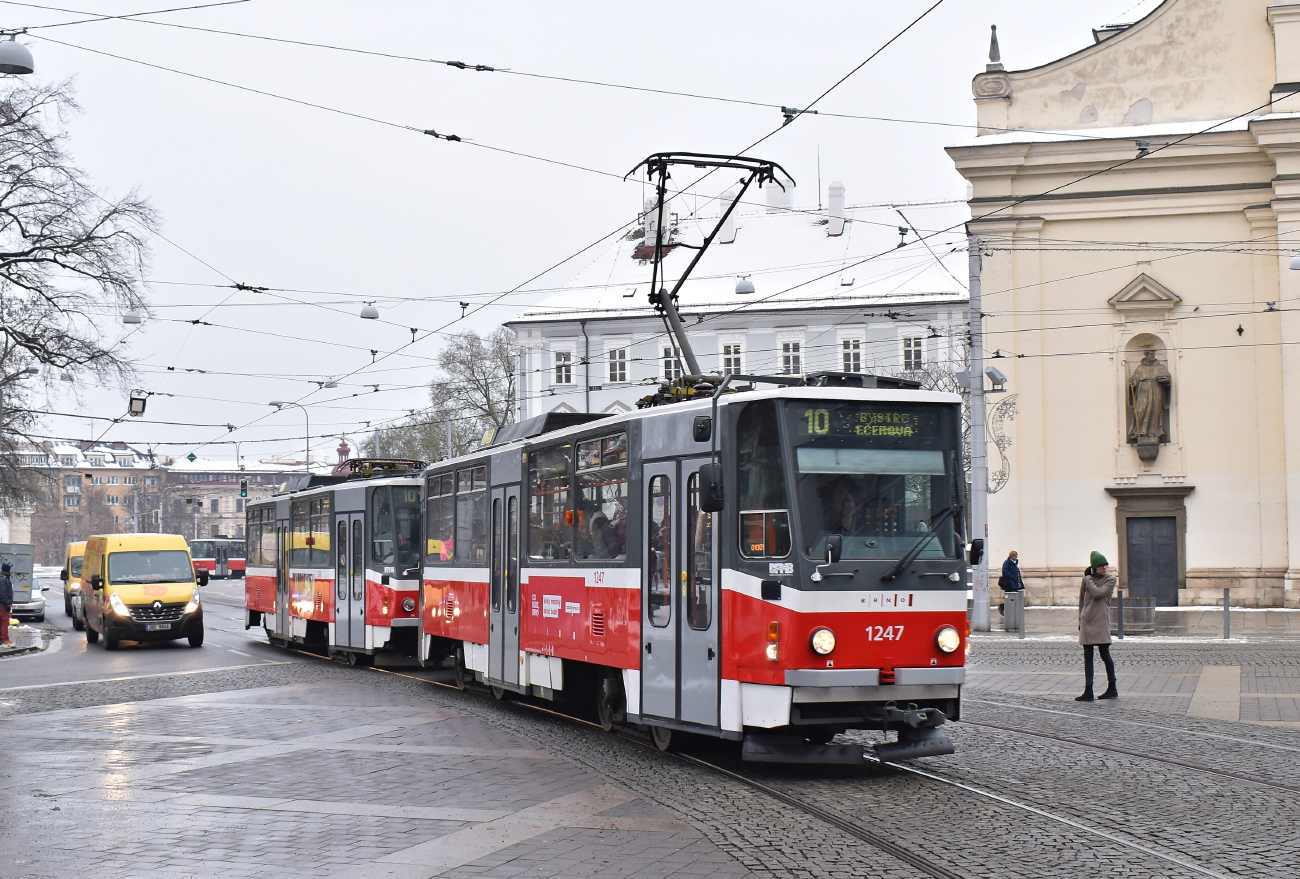 Брно, Tatra T6A5 № 1247