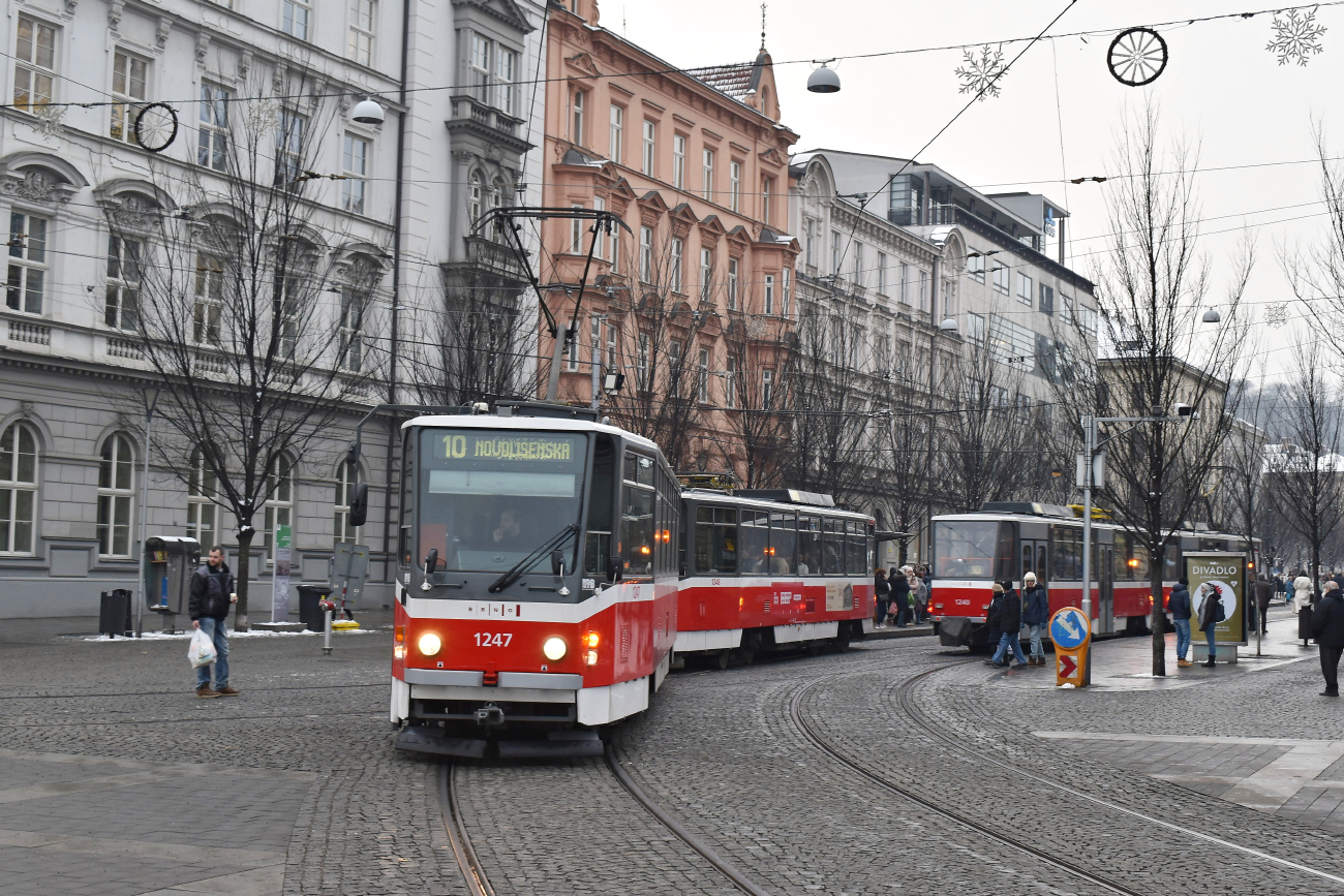 Brno, Tatra T6A5 # 1247