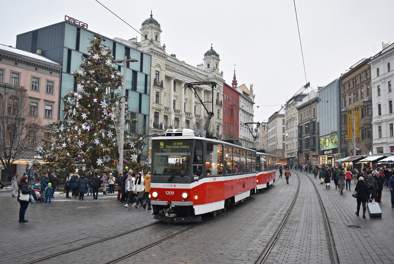 Брно, Tatra T6A5 № 1209