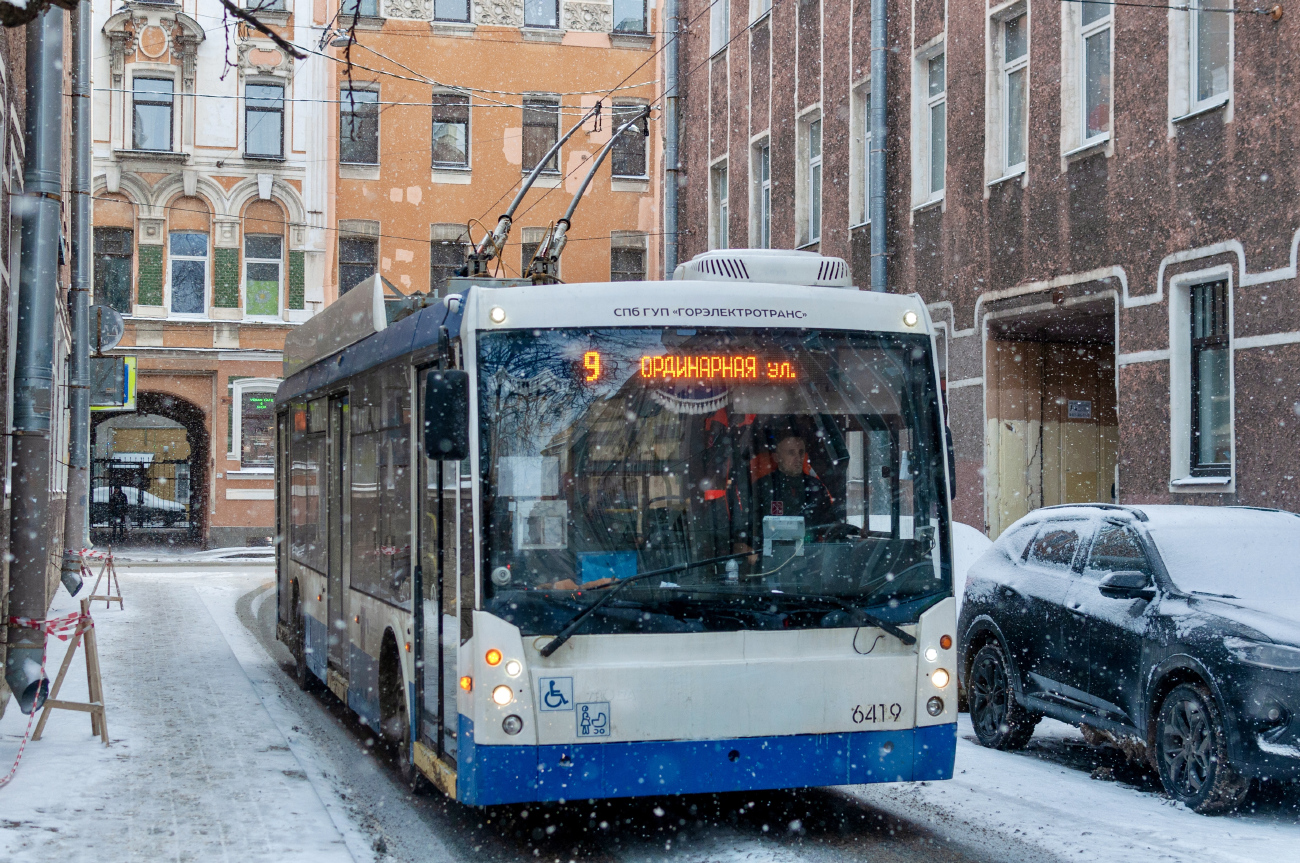 Санкт Петербург, Тролза-5265.00 «Мегаполис» № 6419