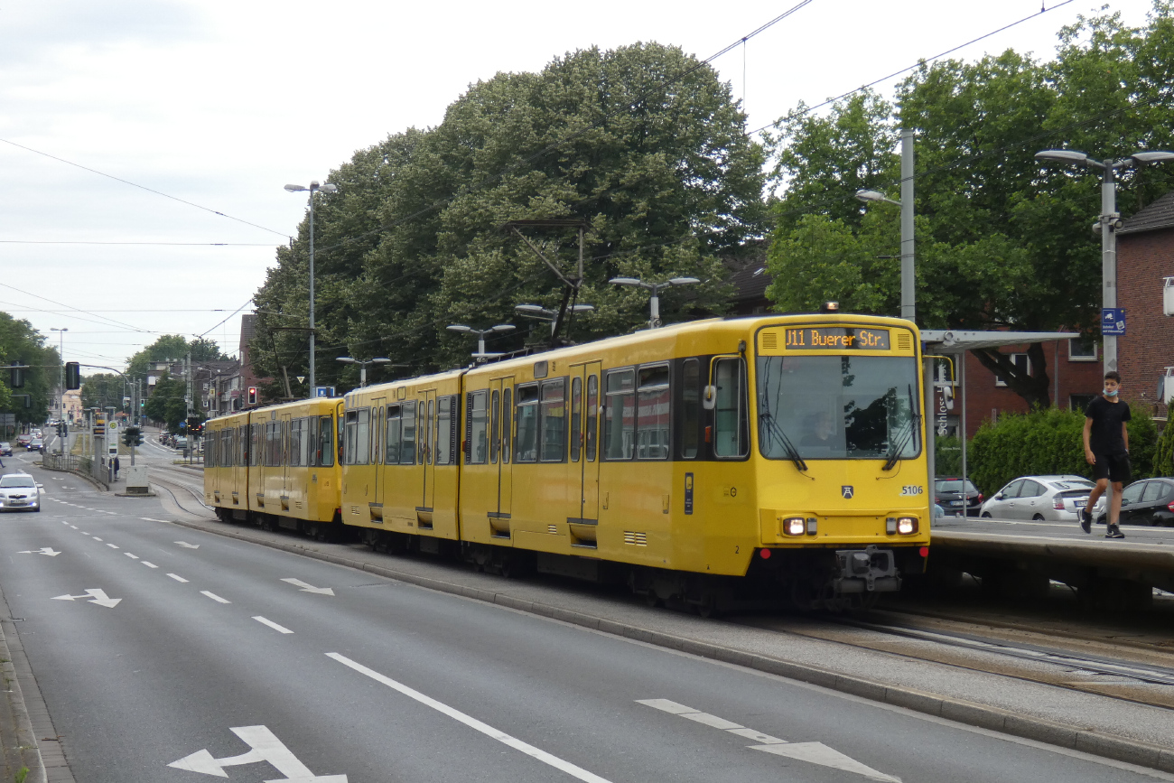 Эссен – Мюльхайм-ан-дер-Рур, Duewag B80C № 5106
