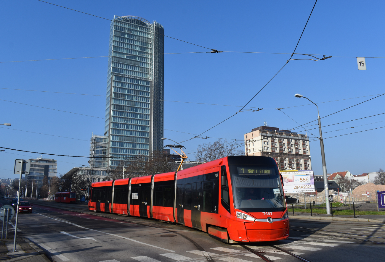 Братислава, Škoda 29T ForCity Plus № 7407