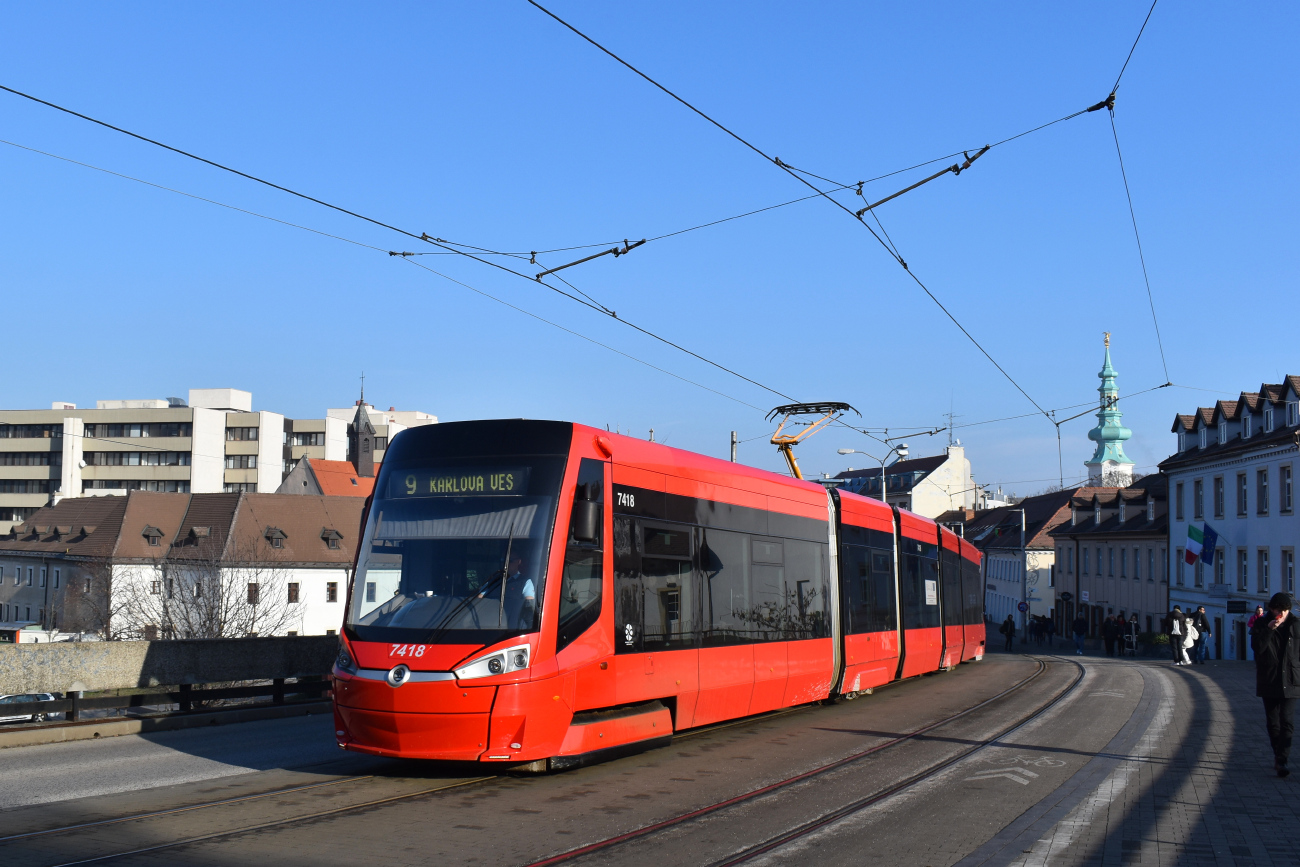 Братислава, Škoda 29T ForCity Plus № 7418