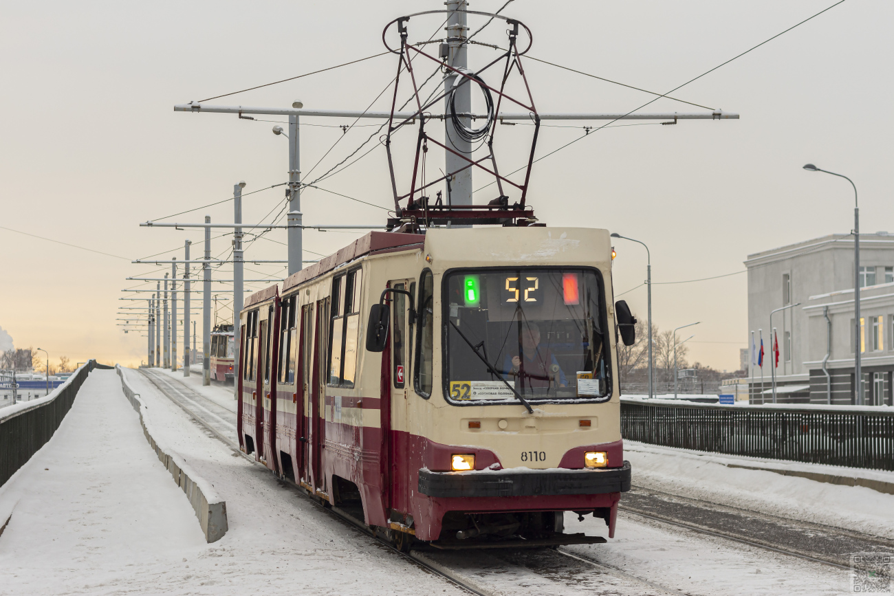Санкт-Петербург, 71-147К (ЛВС-97К) № 8110 Санкт-Петербург, 71-147К (ЛВС-97К) № 8110