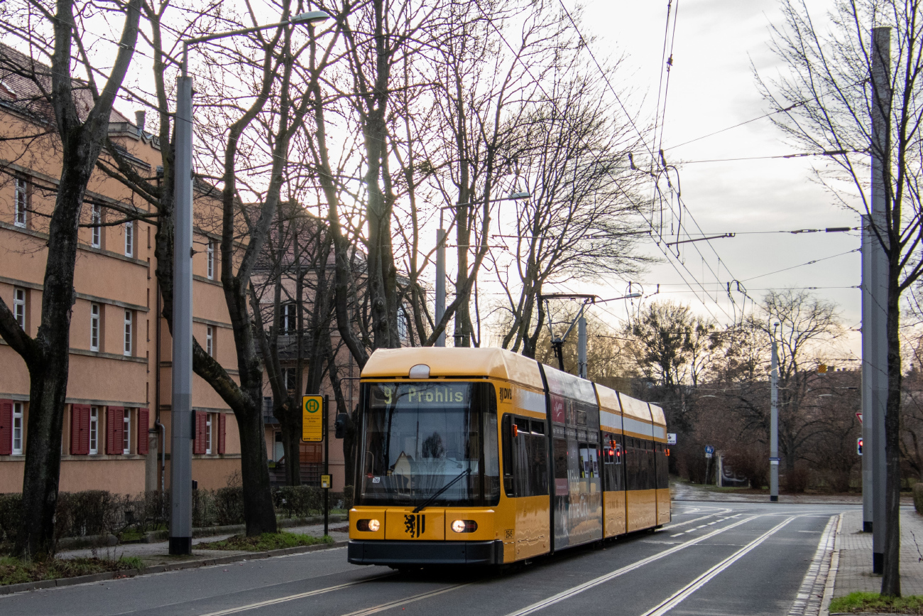 Дрезден, SachsenTram NGT 6 DD № 2545