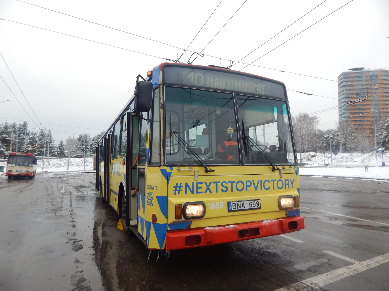 Вильнюс, Škoda 14Tr17/6M № 1659