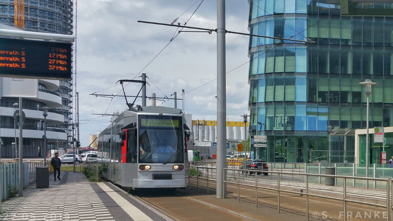 Düsseldorf, Duewag NF6 № 2109 Düsseldorf, Duewag NF6 № 2109