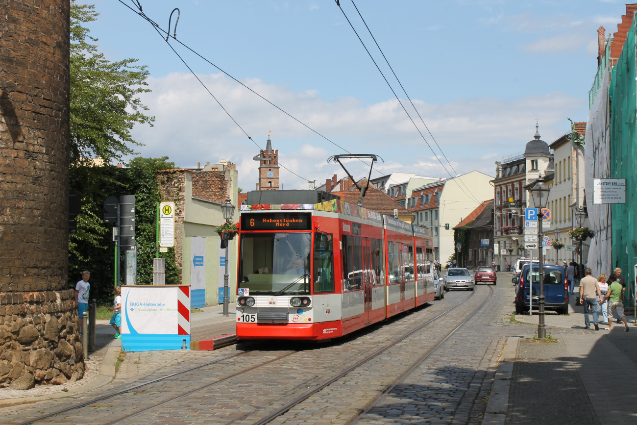 Бранденбург-на-Хафеле, Duewag MGT6D № 105