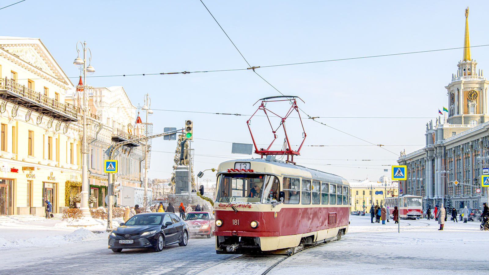Yekaterinburg, Tatra T3SU č. 181