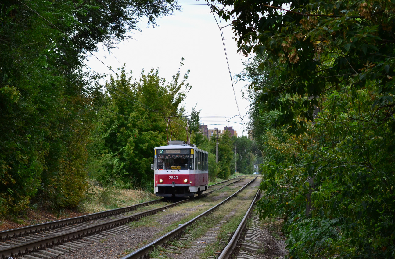 Волгоград, Tatra T6B5SU № 2843