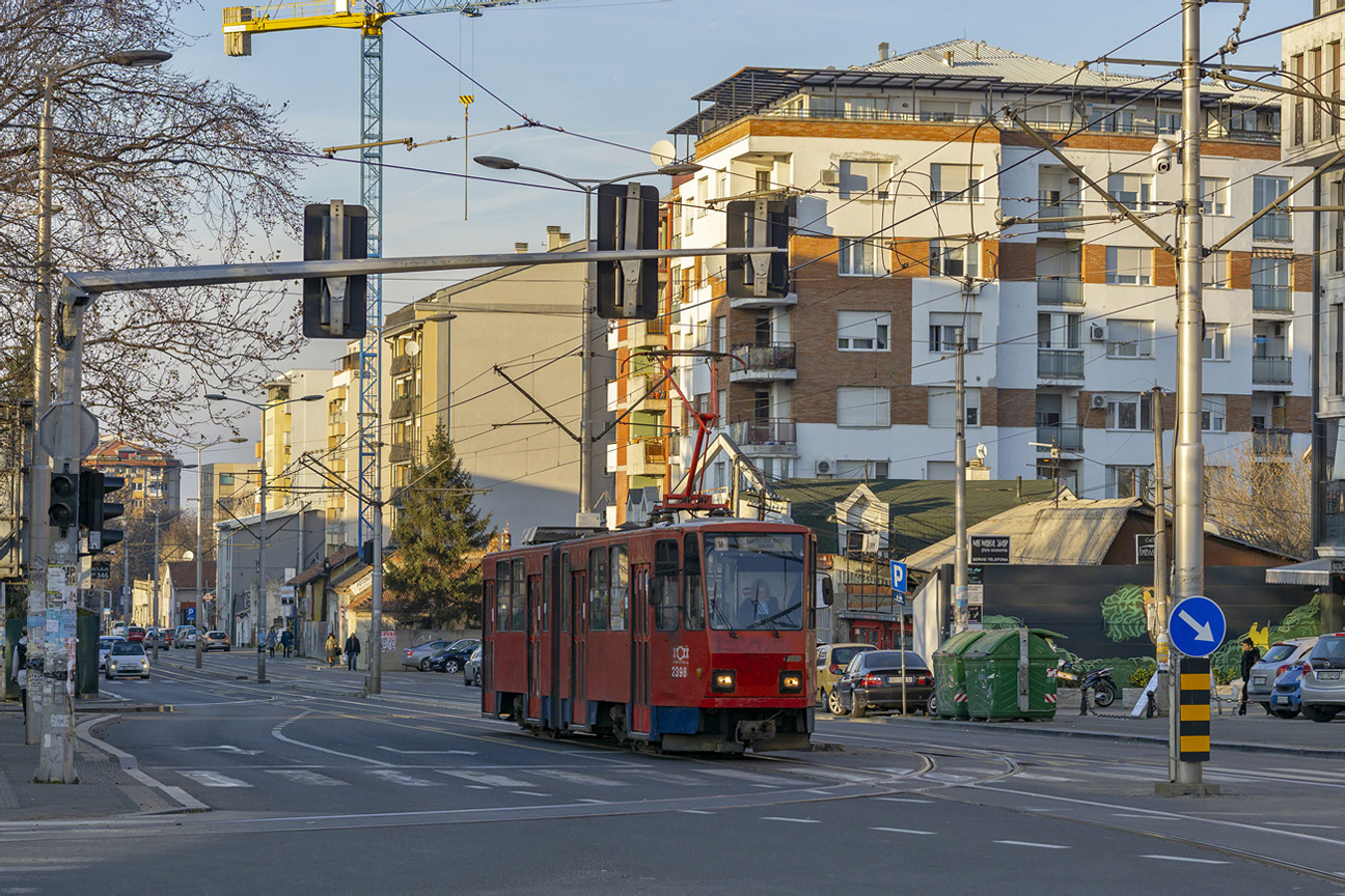 Белград, Tatra KT4YU № 2398