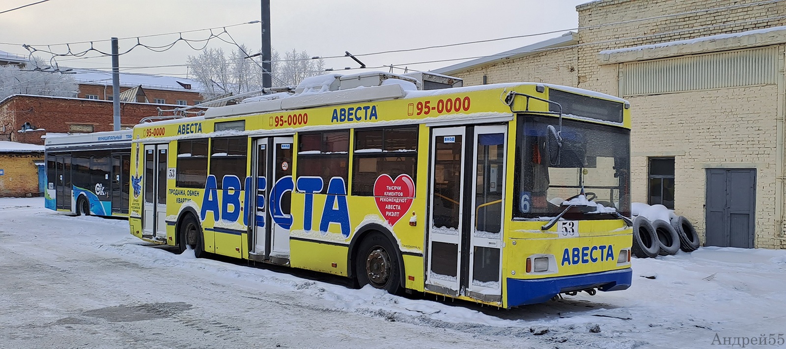 Омск, Тролза-5275.03 «Оптима» № 53