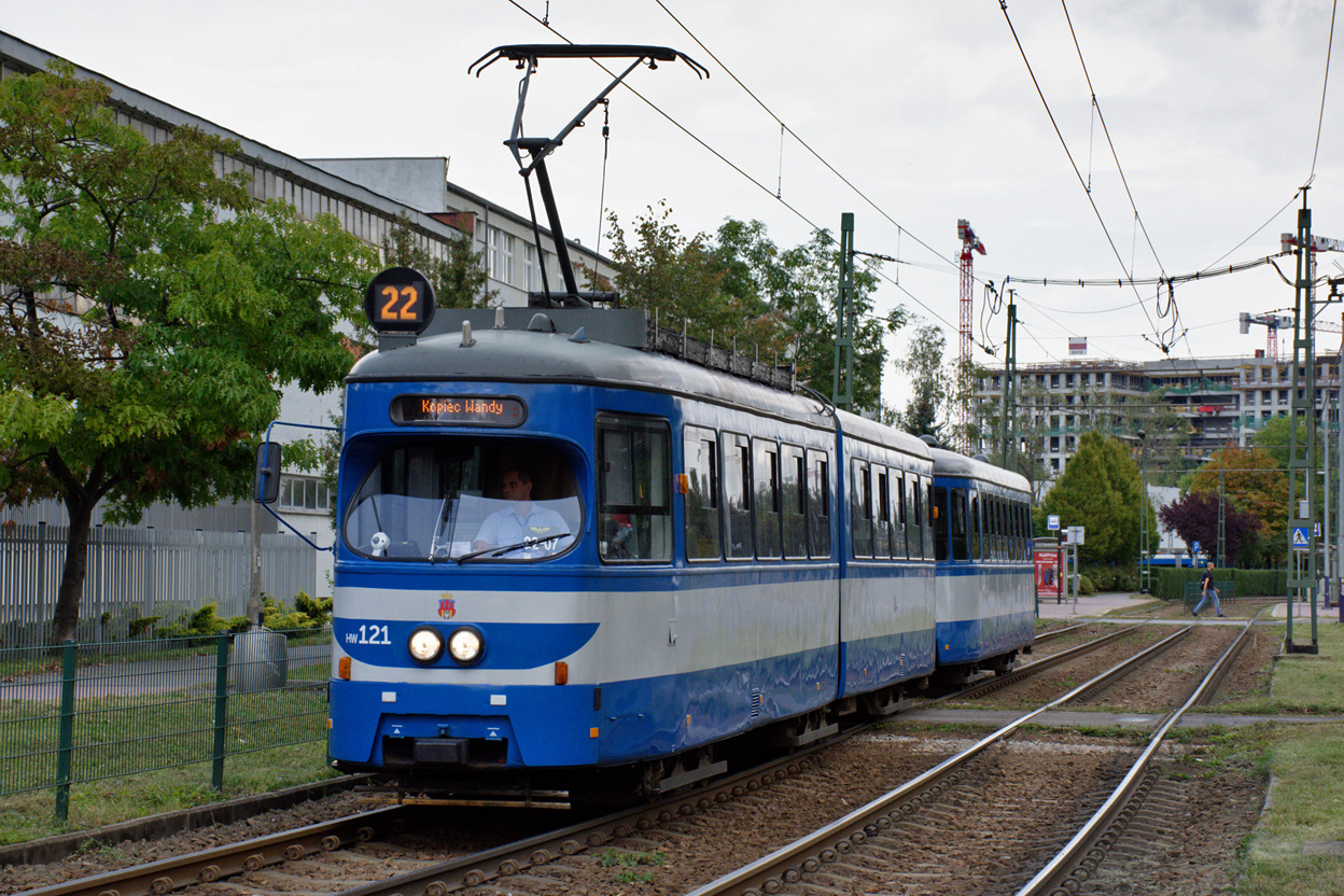 Краков, SGP Type E1 № HW121