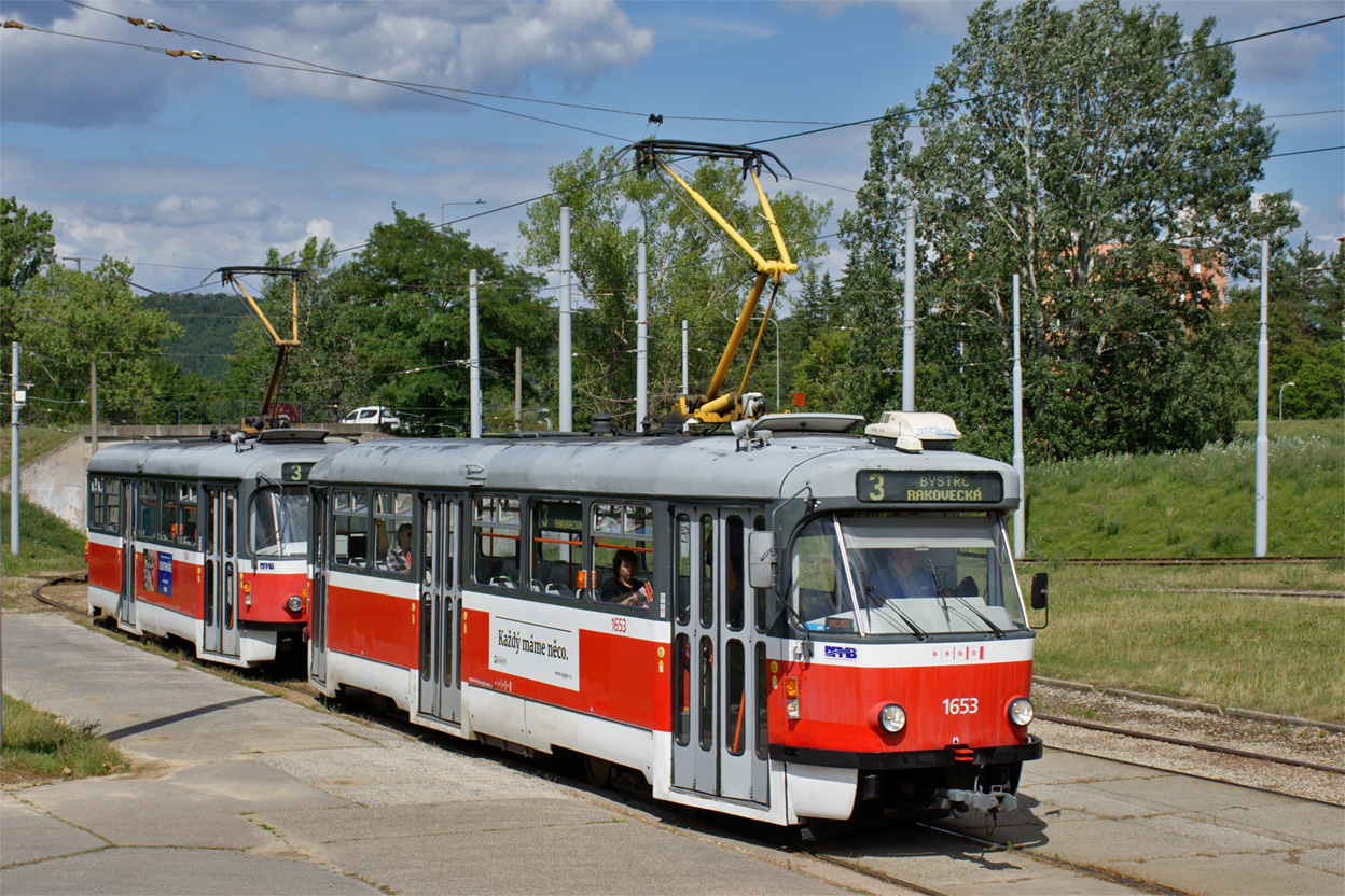 Брно, Tatra T3R.PV № 1653