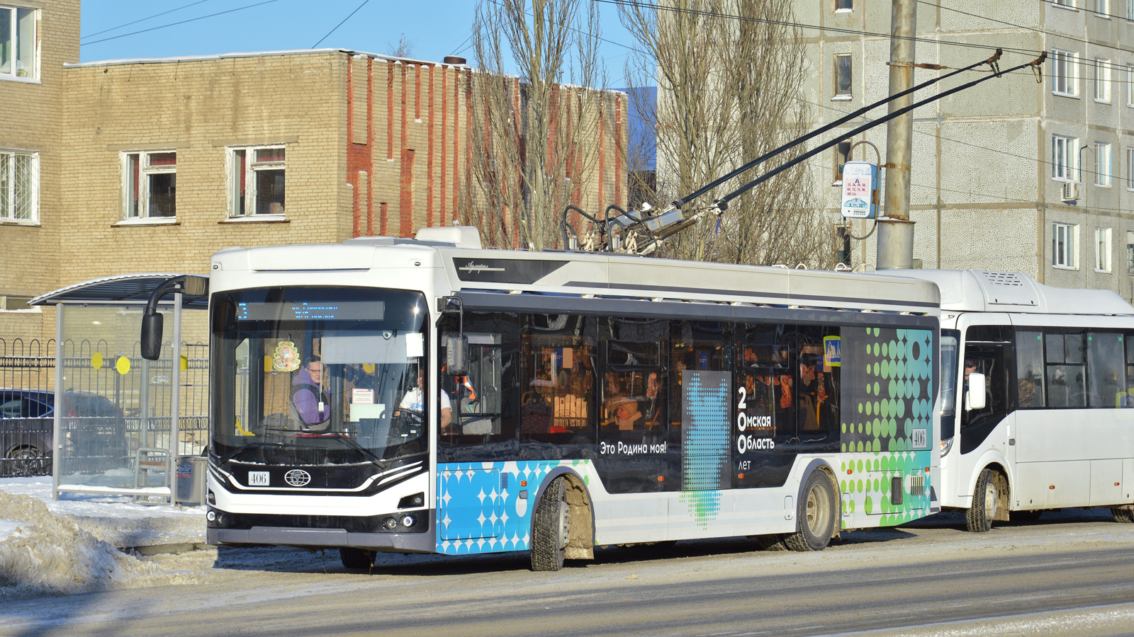 Омск, ПКТС-6281.00 «Адмирал» № 406 Омск, ПКТС-6281.00 «Адмирал» № 406