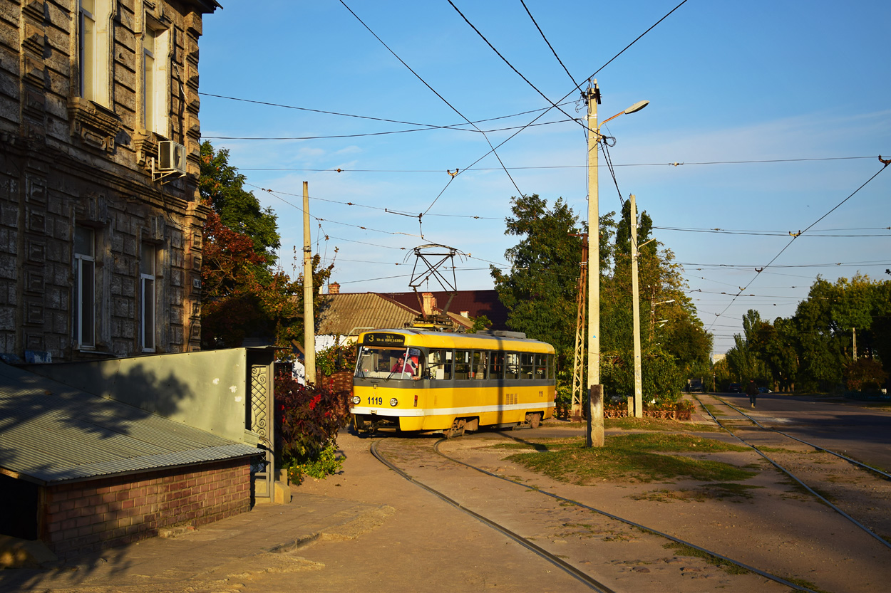 Mykolajiv, Tatra T3M.03 # 1119
