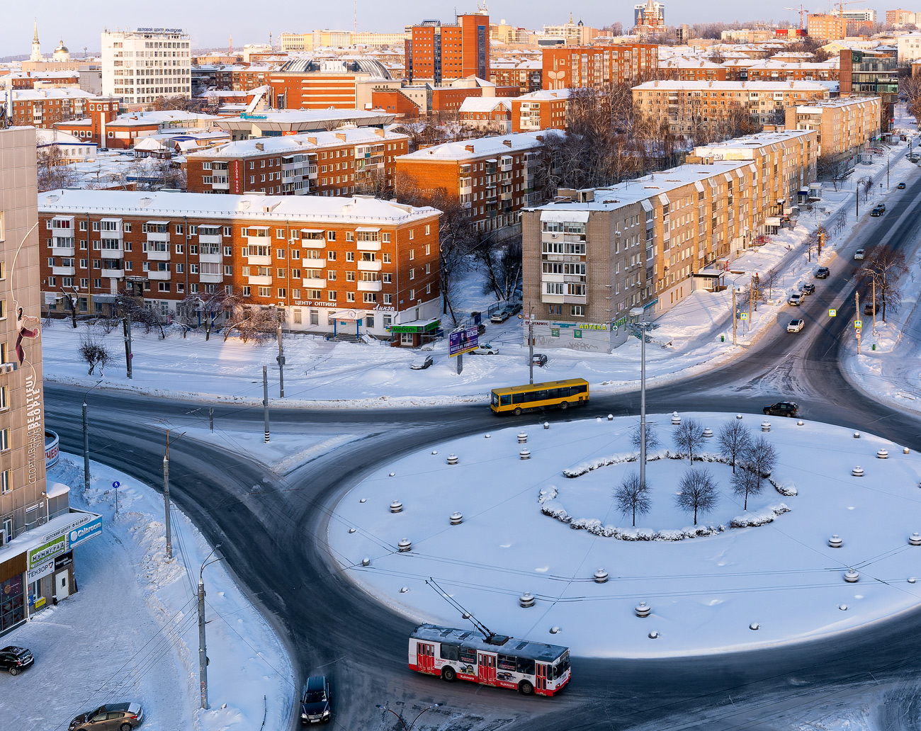 Ижевск — Линии электротранспорта