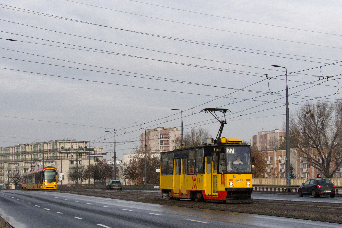 Варшава, Konstal 105Na № 1243