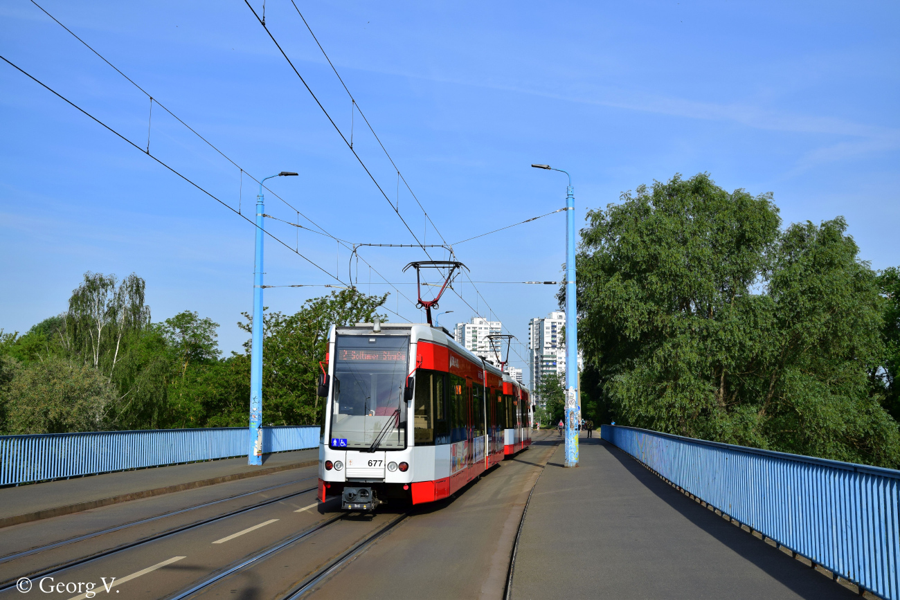 Галле, Bombardier MGT-K № 677