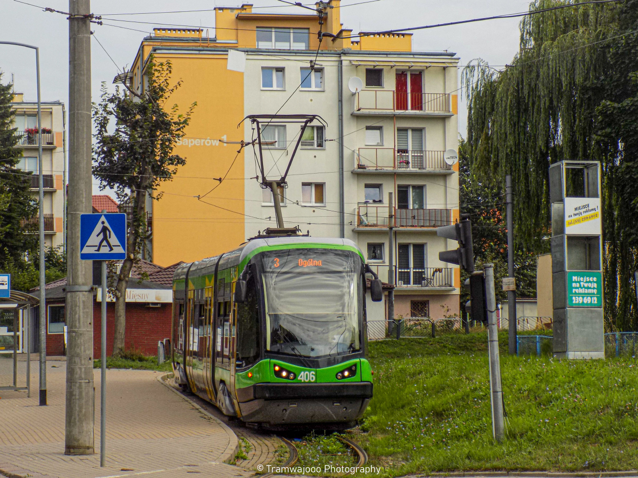 Эльблонг, PESA Tramicus 121N № 406