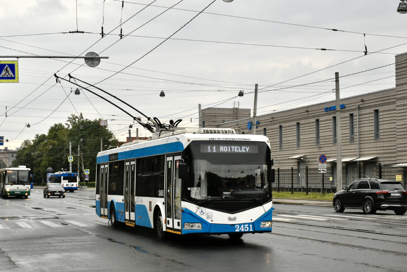 Санкт Петербург, БКМ 321 № 2451