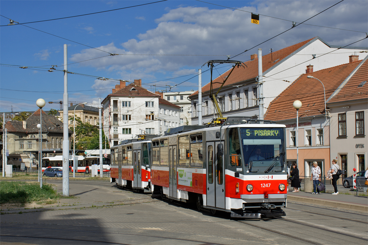 Брно, Tatra T6A5 № 1247