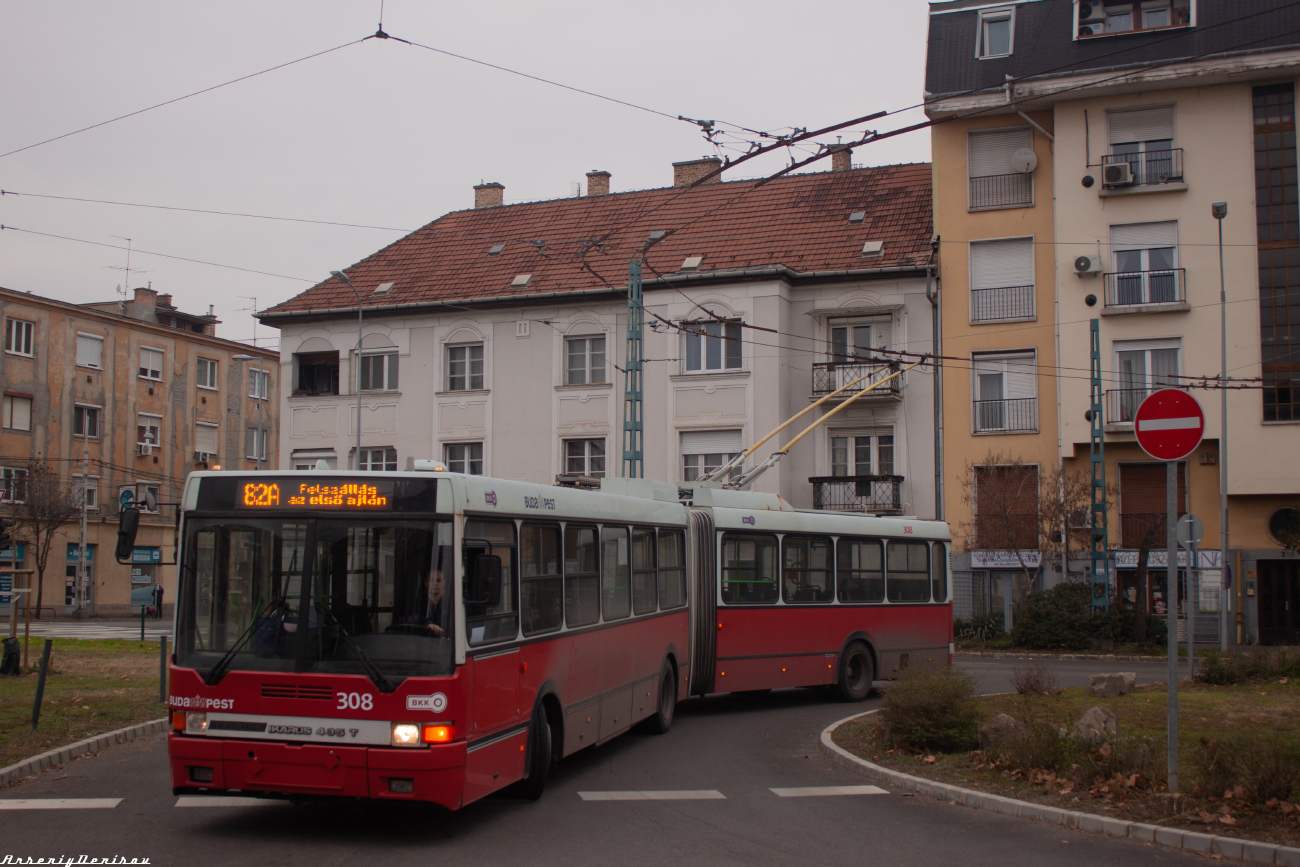 Будапешт, Ikarus 435.81F № 308