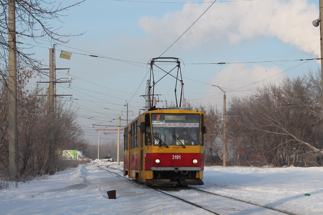 Барнаул, Tatra T6B5SU № 3191
