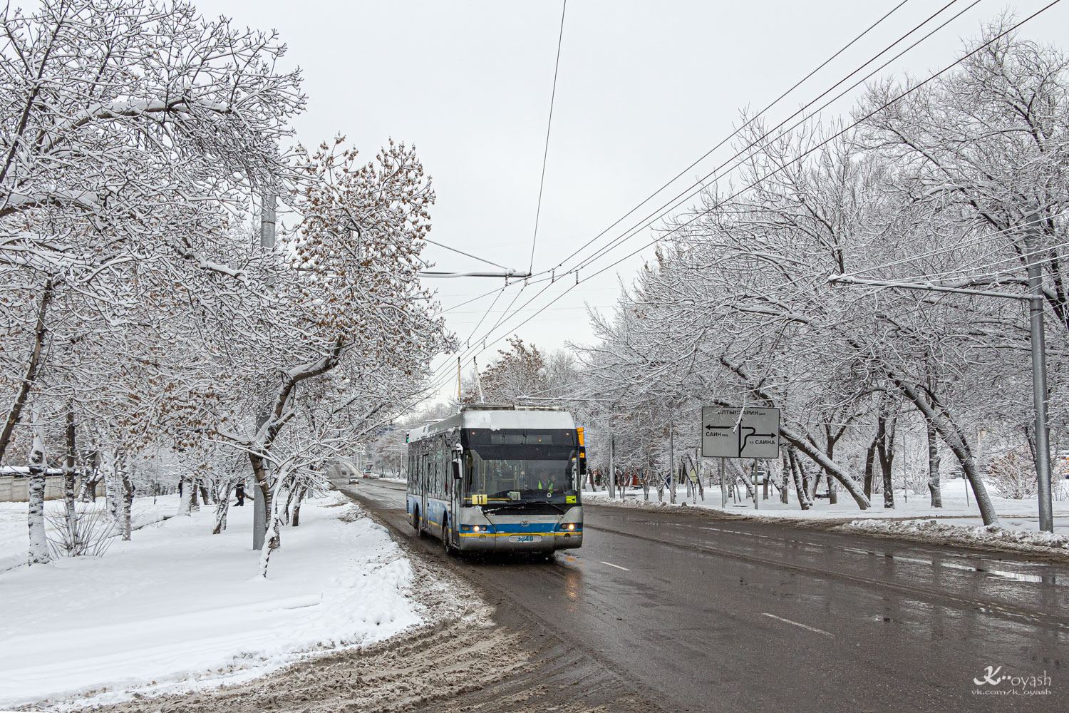 Алматы, YoungMan JNP6120GDZ (Neoplan Kazakhstan) № 3040 Алматы, YoungMan JNP6120GDZ (Neoplan Kazakhstan) № 3040